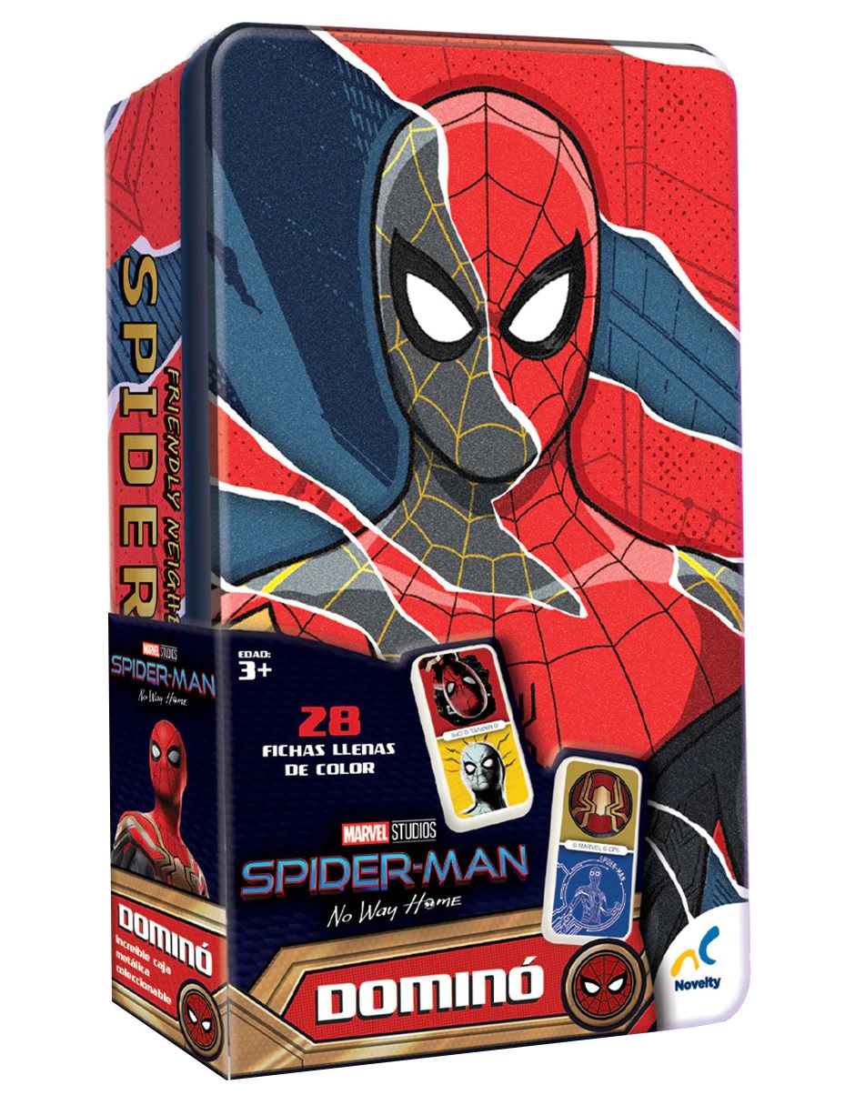 Domino Spider-Man No way Home Edición Especial Caja Metálica Coleccionable