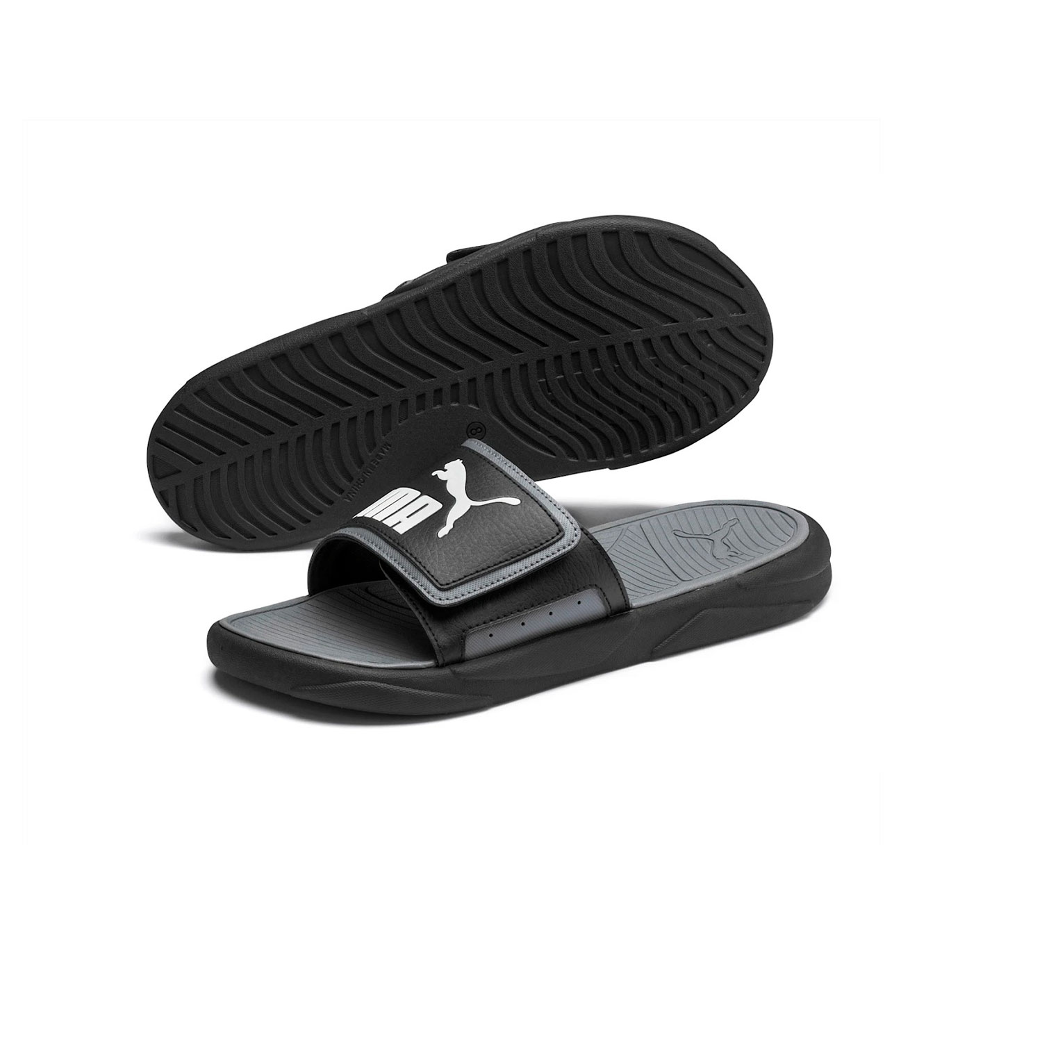 Sandalias Puma Royalcat Comfort Negro Hombre 372280-01