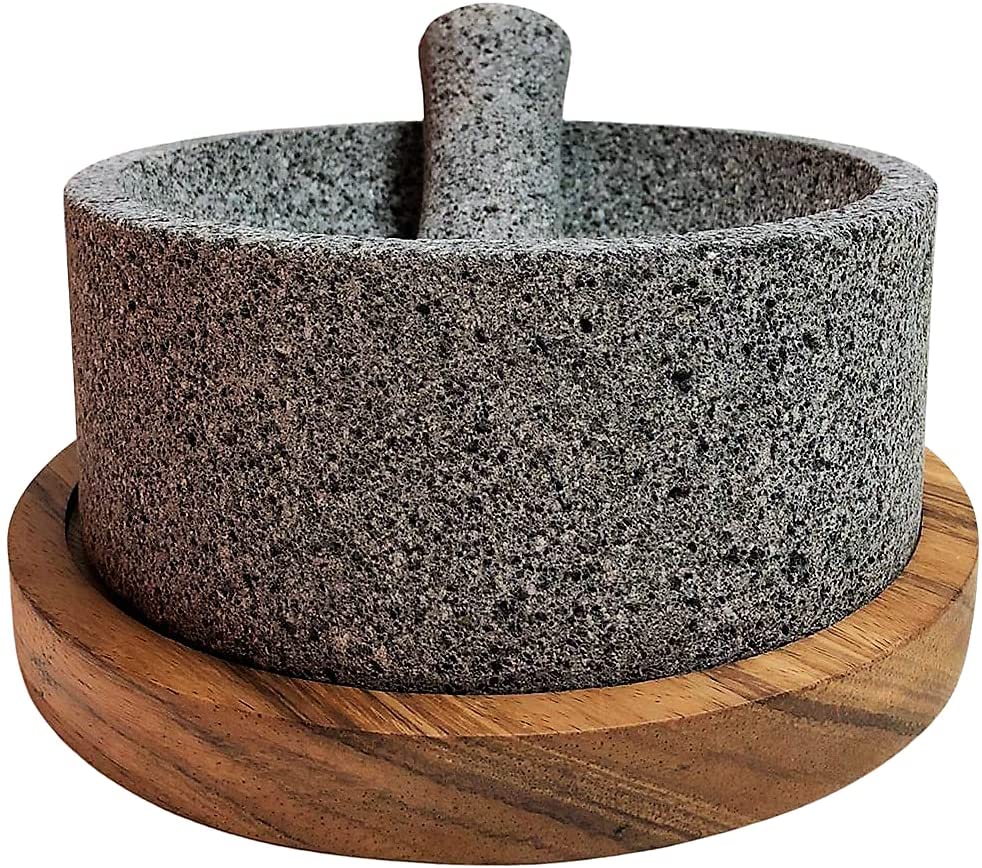 MOLCAJETE CHIMAMOLLI REY - 20 CM DE DIAMETRO
