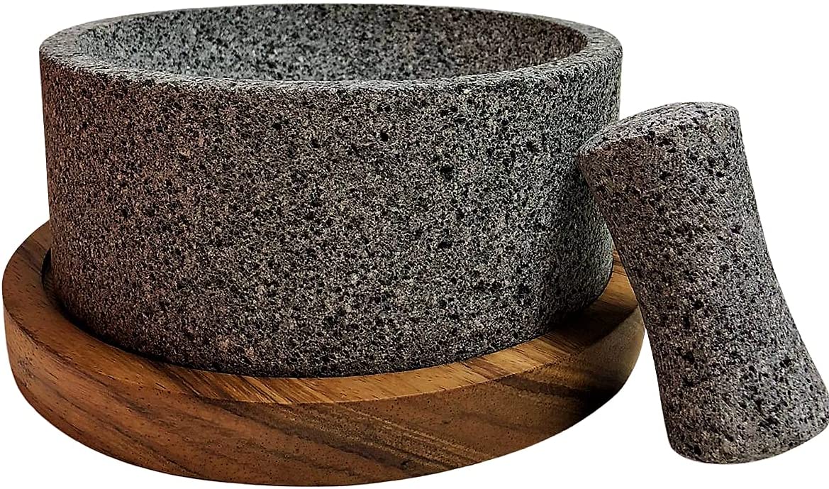 MOLCAJETE CHIMAMOLLI REY - 20 CM DE DIAMETRO