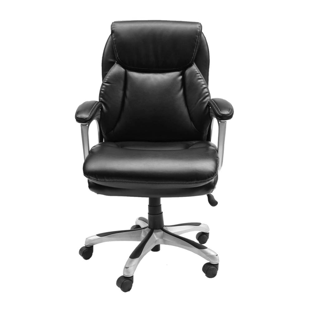 Silla Gerencial, de Piel, Respaldo Alto, Base Giratoria, Gianelli True Innovations