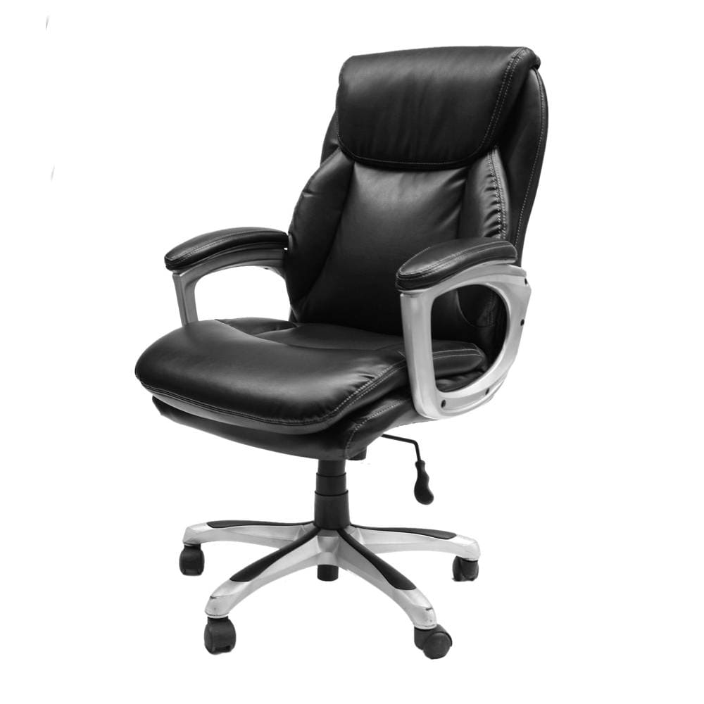 Silla Gerencial, de Piel, Respaldo Alto, Base Giratoria, Gianelli True Innovations