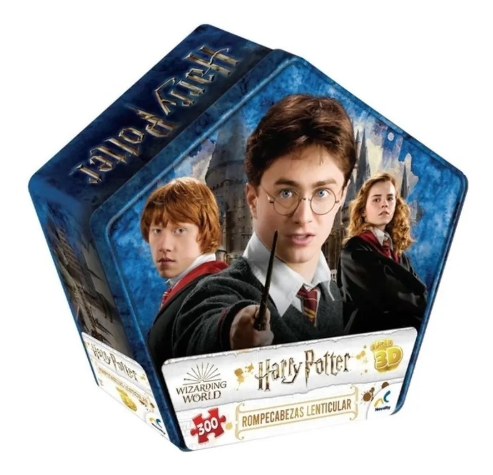 Rompecabezas Harry Potter 3D Edicion Especial Caja Metálica 300 pz en Super 3D