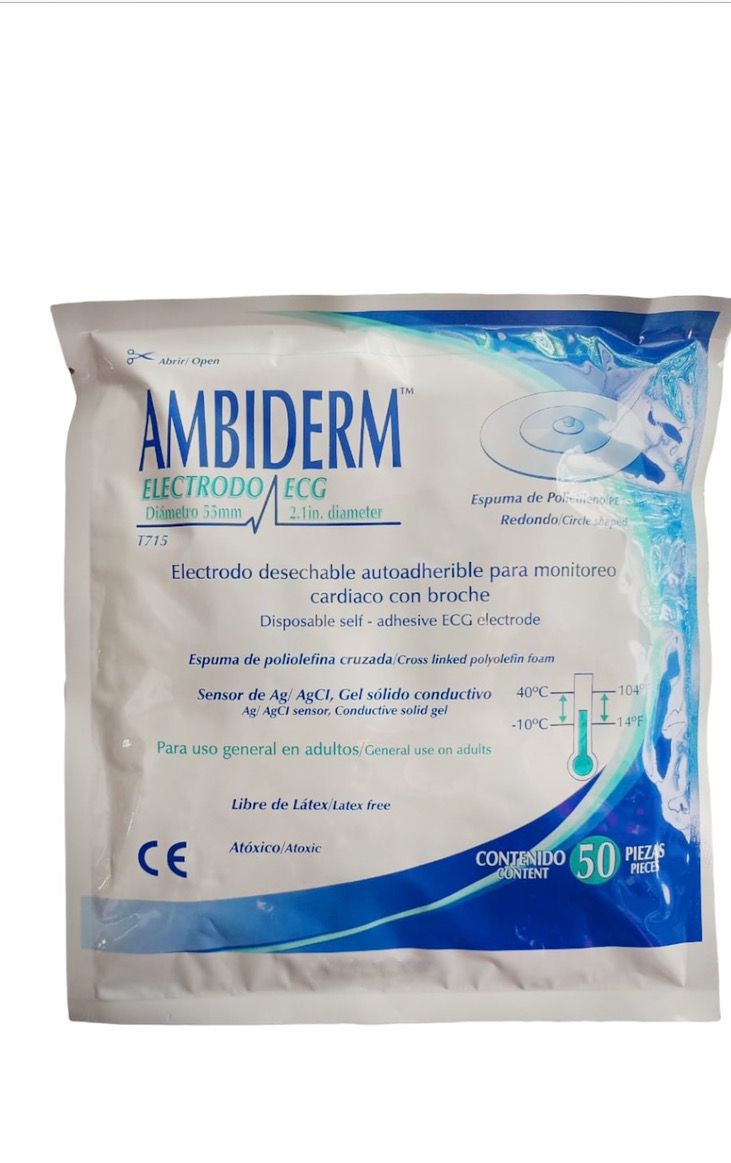 Electrodo Adulto c/50 Ambiderm
