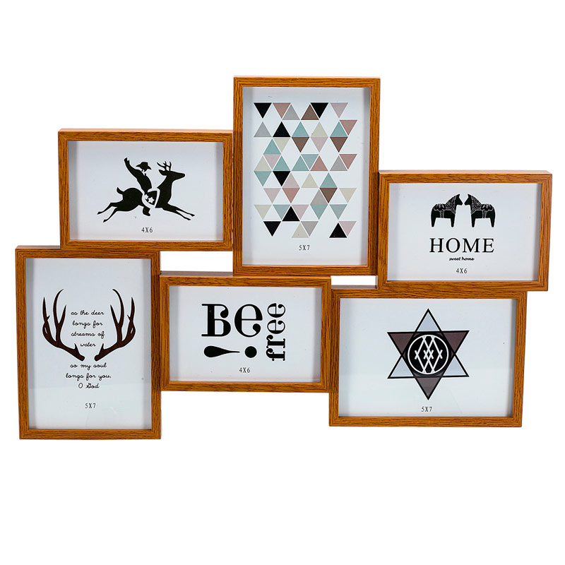 Portaretrato Multiple Cuadros Decorativos Hogar Moda 063