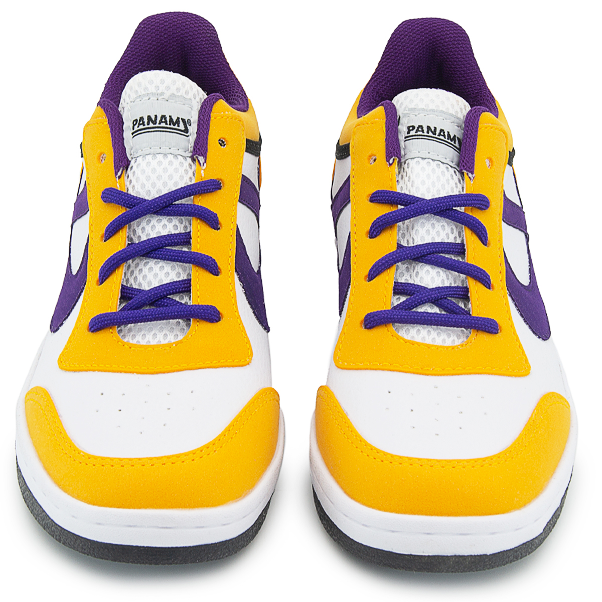 Tenis Juvenil Panam Mujer Hombre Choclo Amarillo/Morado 22-29 