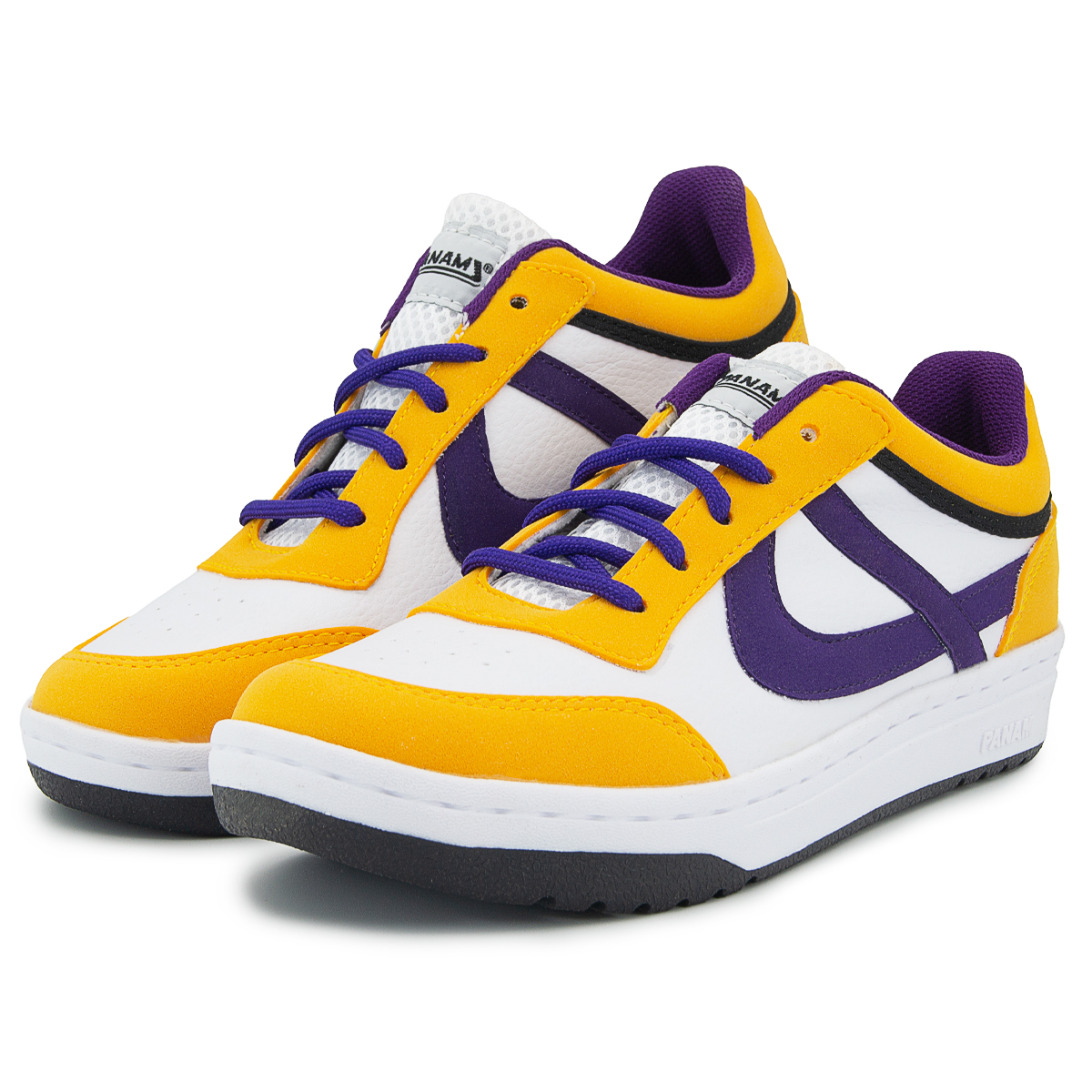 Tenis Juvenil Panam Mujer Hombre Choclo Amarillo Morado 22 29