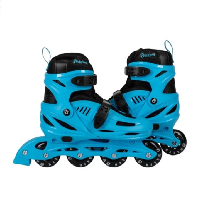Patines En Línea Ajustables Skates Con Freno Niños 4 Ruedas