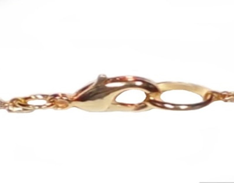 Collar y Aretes en Chapa de Oro con Dije Perla Cultivada Exclusiva del Mar del Sur A039