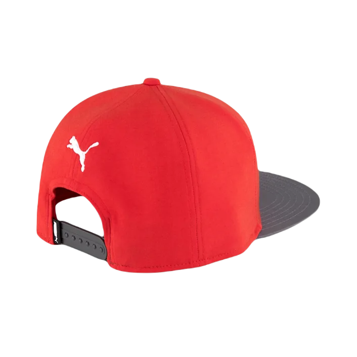 Gorra Plana Original Puma Flatbrim Cap Rojo 023858-03