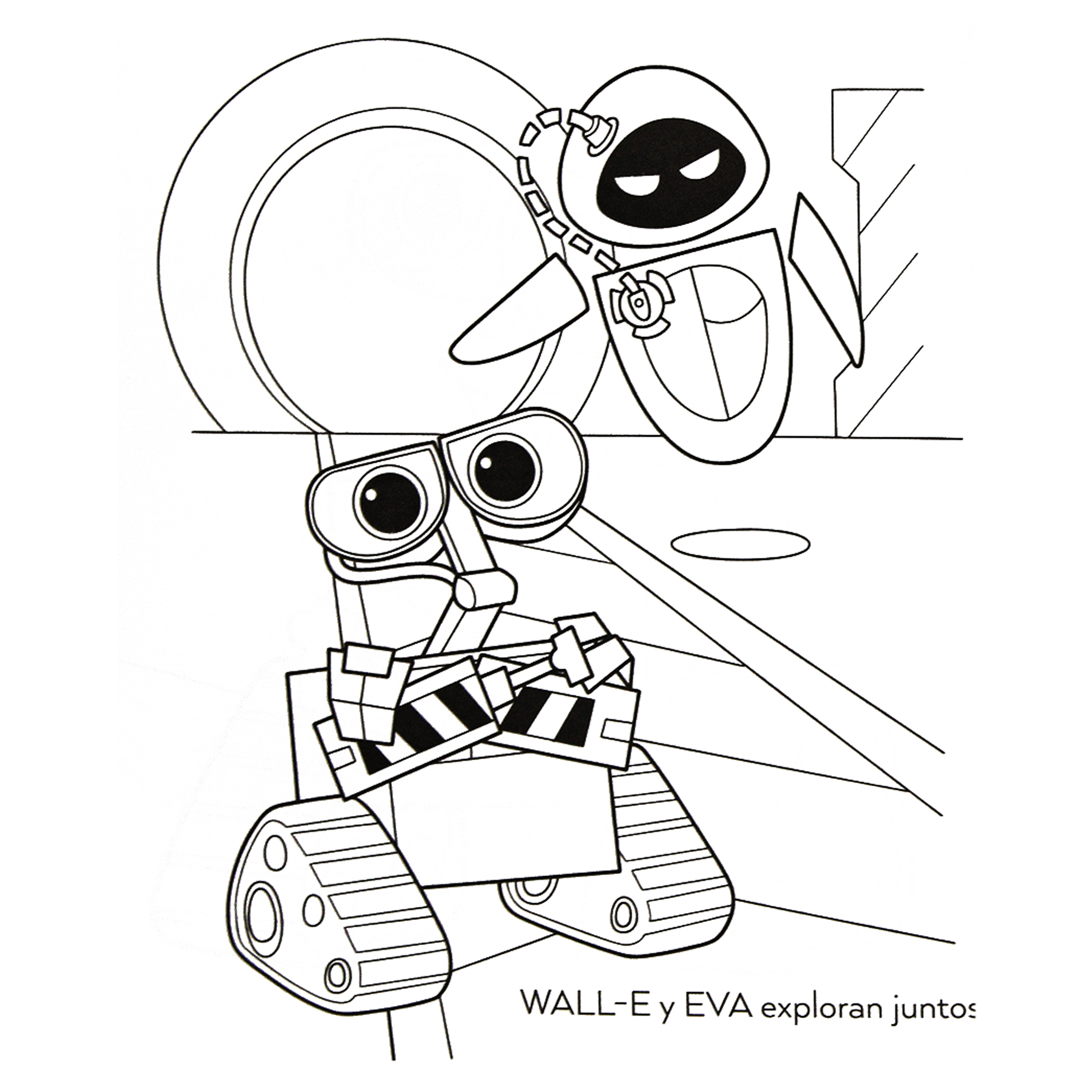 Buscando a Nemo, Monsters Inc, Ratatouille, Wall-E, Libro para colorear borrable + 24 plumones + 12 colores