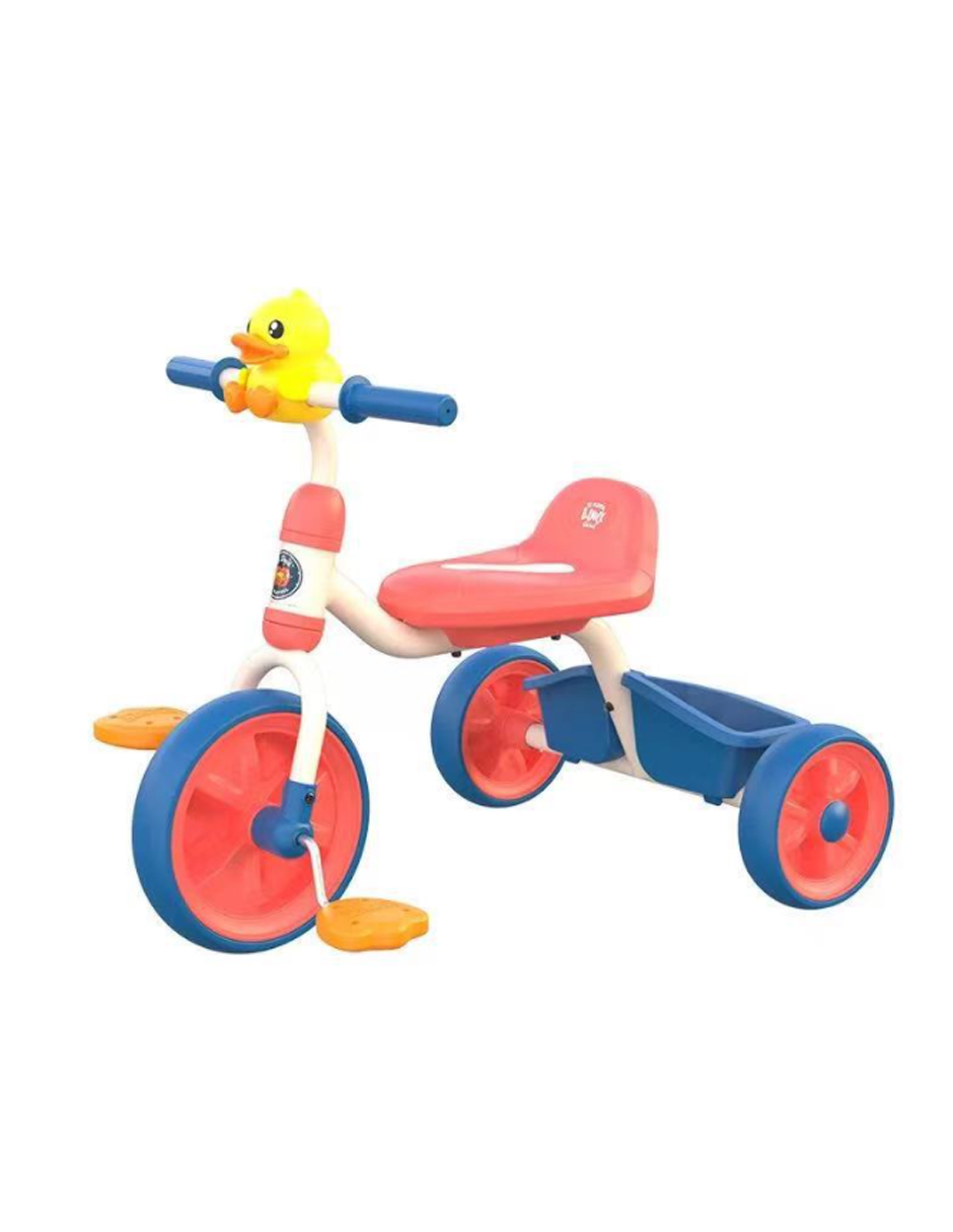 B.duck Triciclo Bicicleta Infantil Niños Rojo Paseo