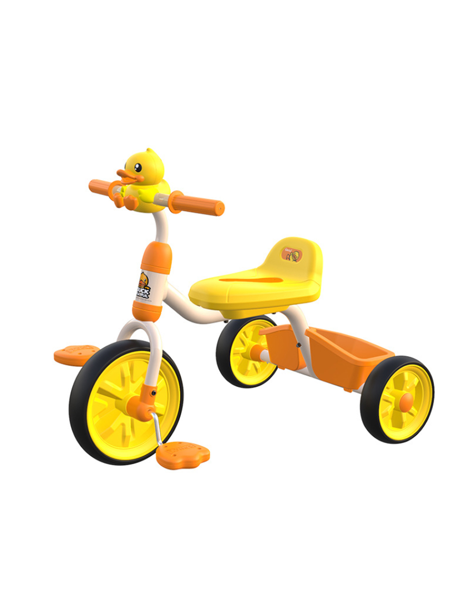 B.duck Triciclo Bicicleta Infantil Para Niños Paseo Amarillo