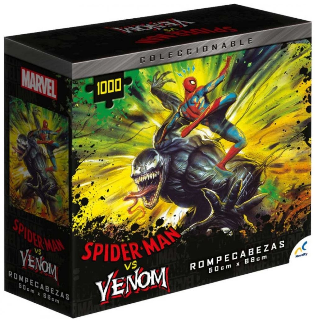 Rompecabezas SpiderMan vs Venom Edicion de Coleccion 1000 pz