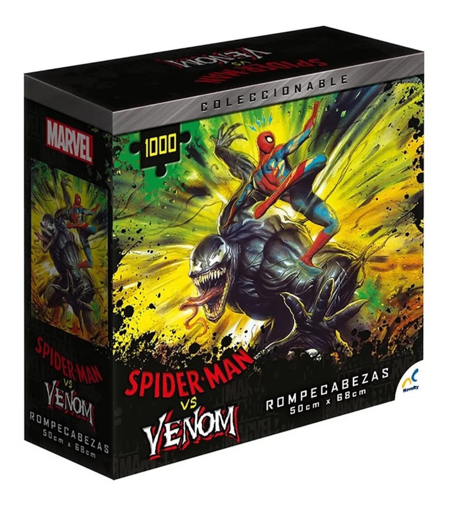 Rompecabezas SpiderMan vs Venom Edicion de Coleccion 1000 pz