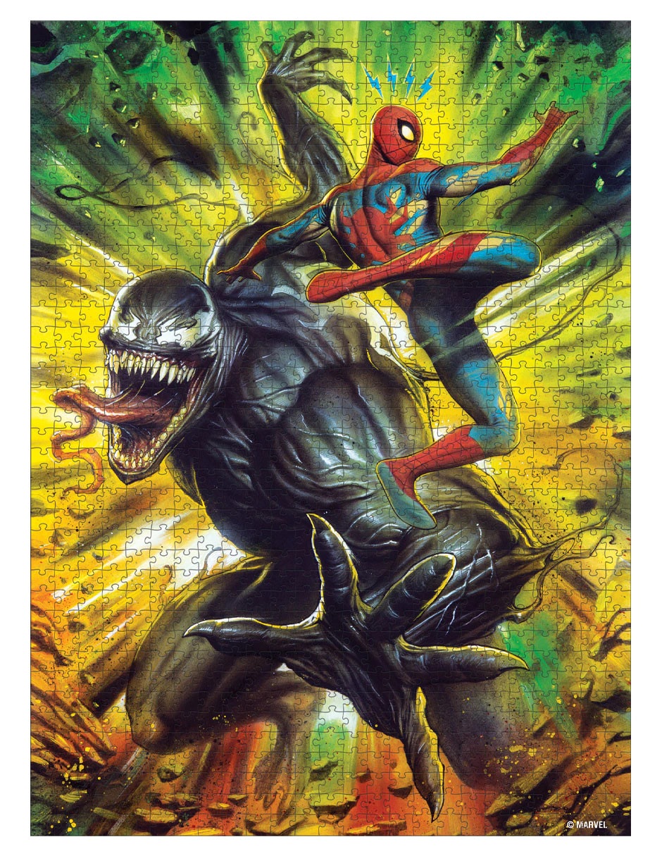 Rompecabezas SpiderMan vs Venom Edicion de Coleccion 1000 pz