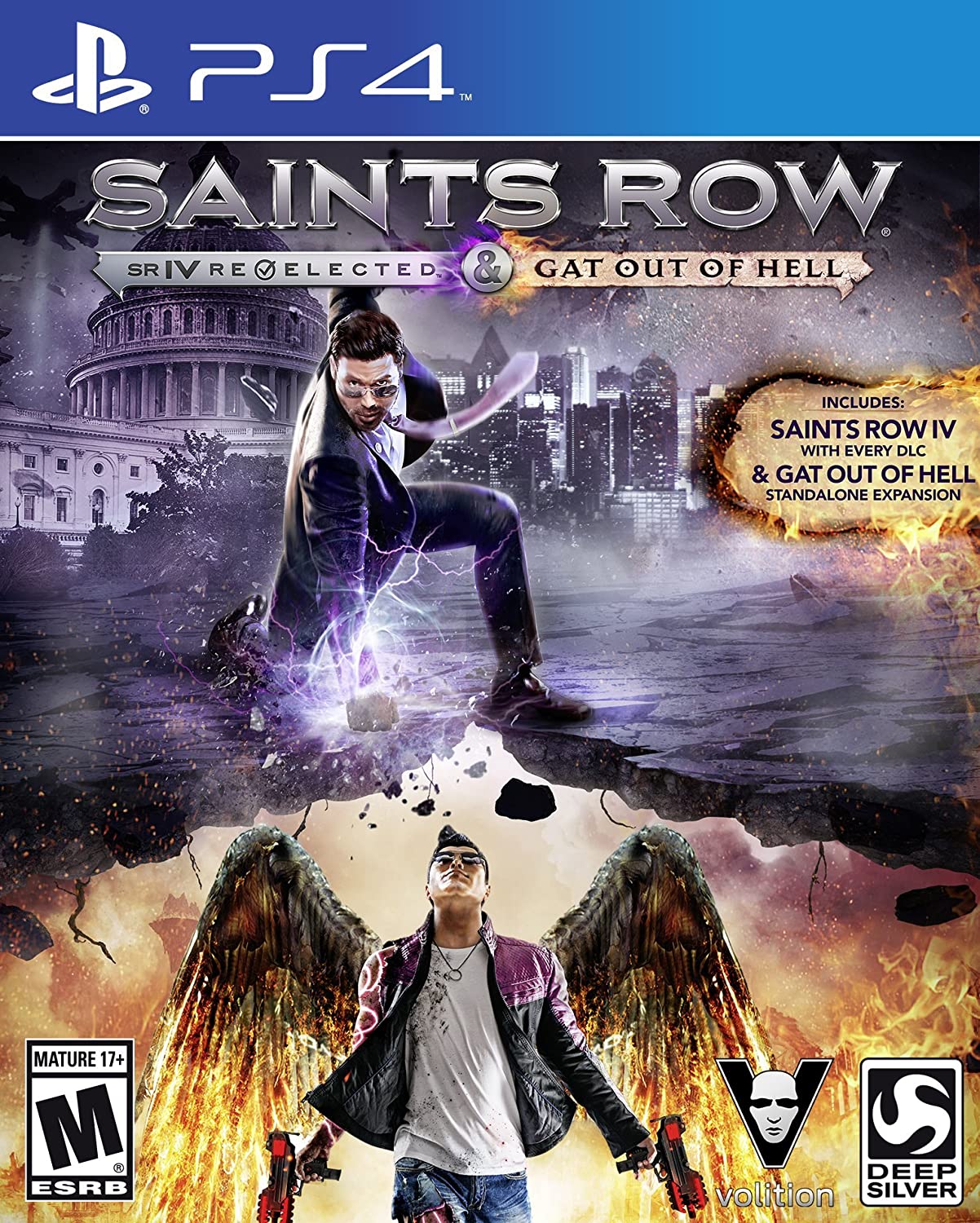 SAINTS ROW THE THIRD REMASTERED. PS4