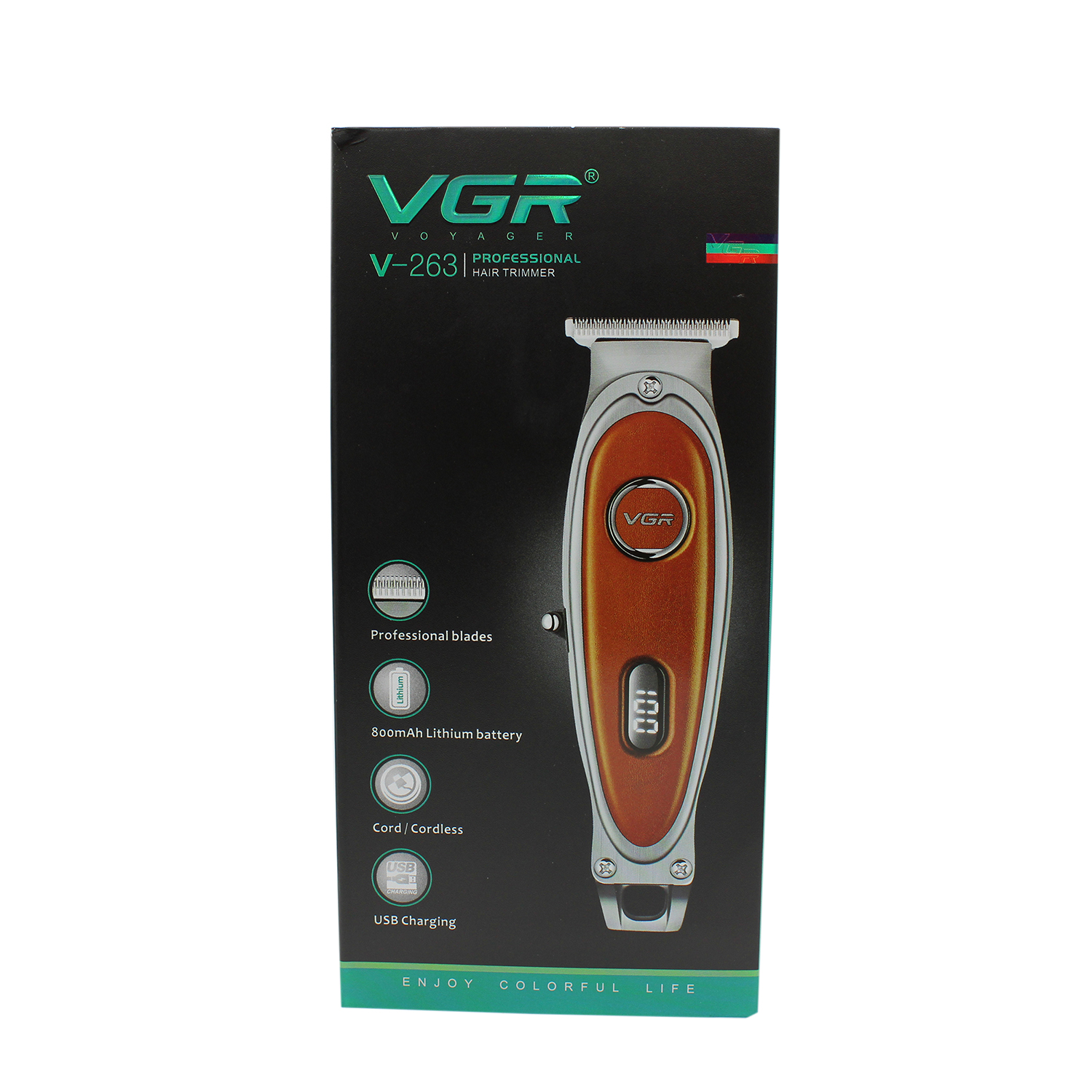 Maquina Terminadora De Corte De Cabello VGR V-263