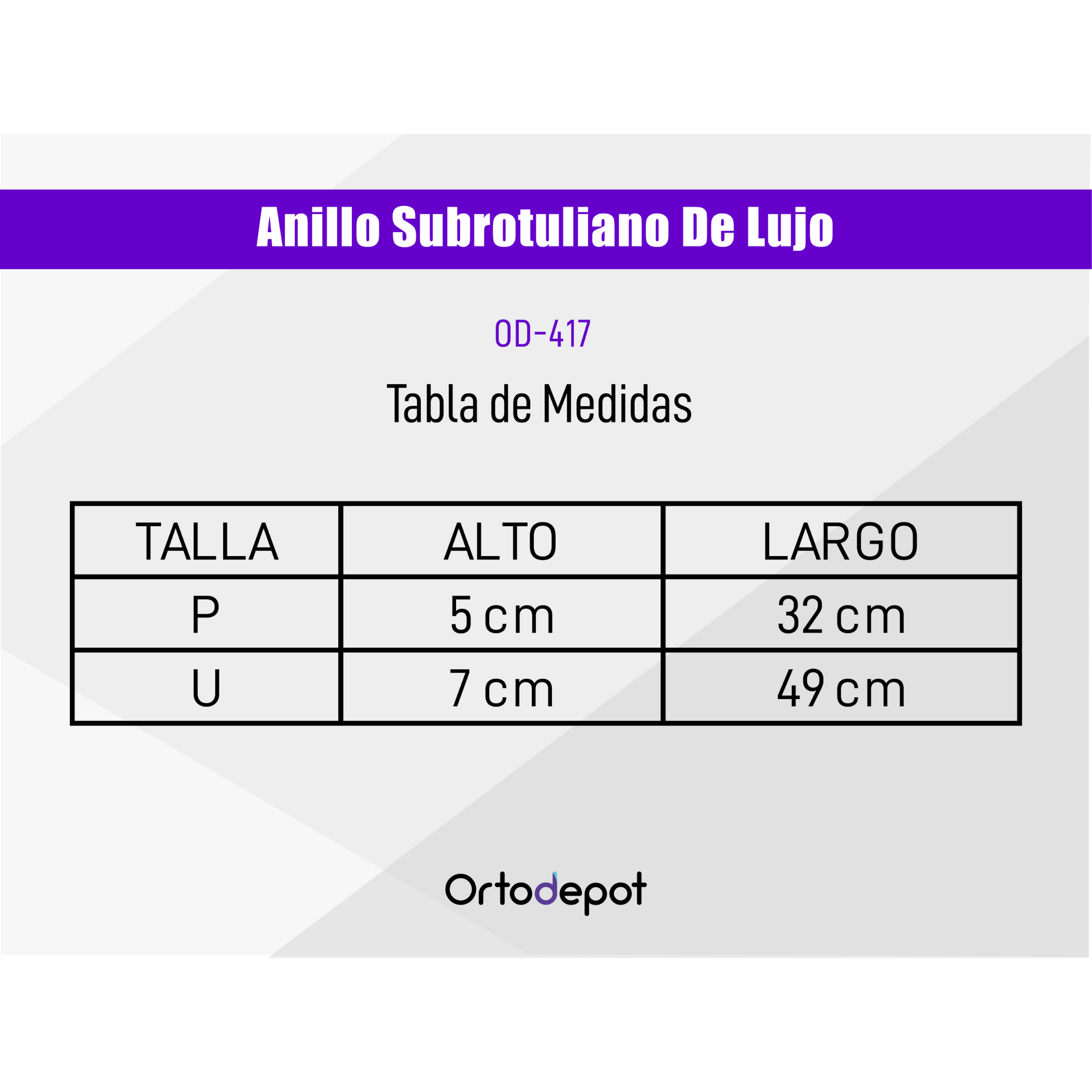 Anillo Subrotulliano de Neopreno