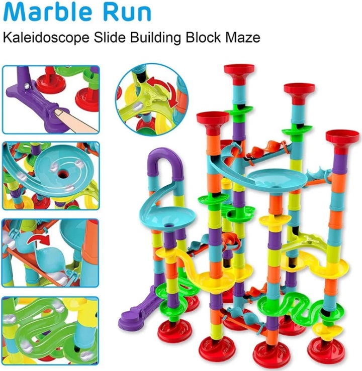 Juego De Canicas Laberinto De Carreras Infantil