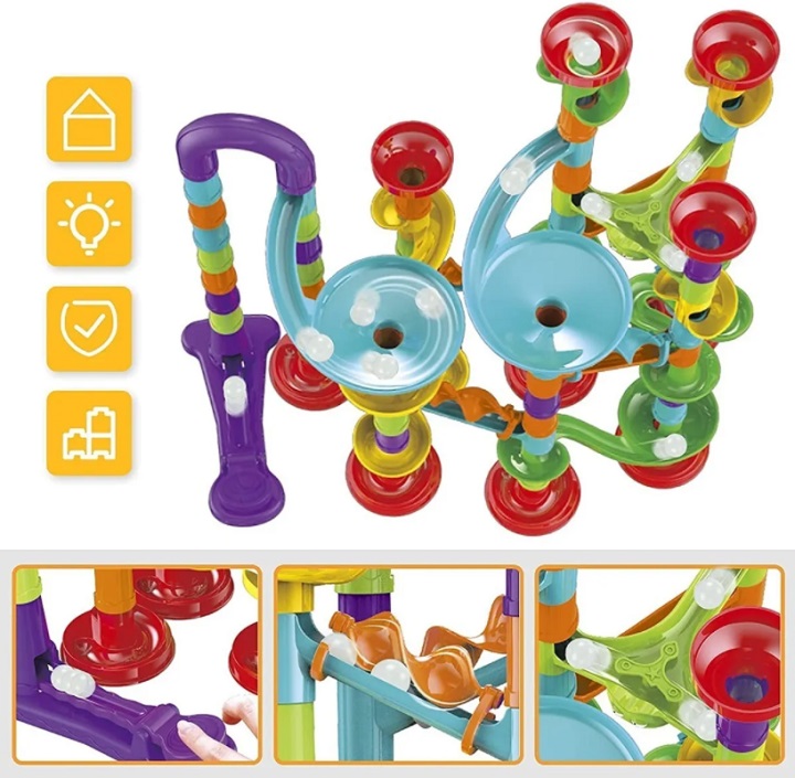 Juego De Canicas Laberinto De Carreras Infantil