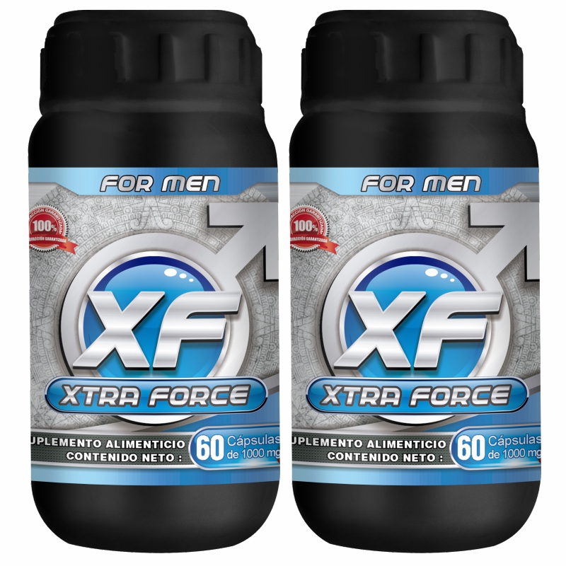 Vigorizante masculino, Próstata Sana, Xtraforce 100% Garantizado  Frasco 120 Cápsulas
