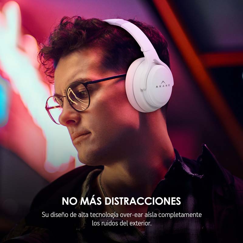 Audífonos Inalámbricos Bluetooth 5.0 de Diadema Akane AK1000