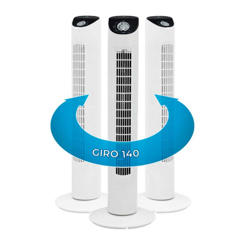 Ventilador De Torre Silencioso Tres Velocidades 32 pulgadas