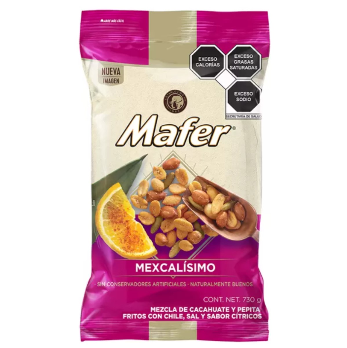 Cacahuate Mexicalisimo 730 G, Mafer
