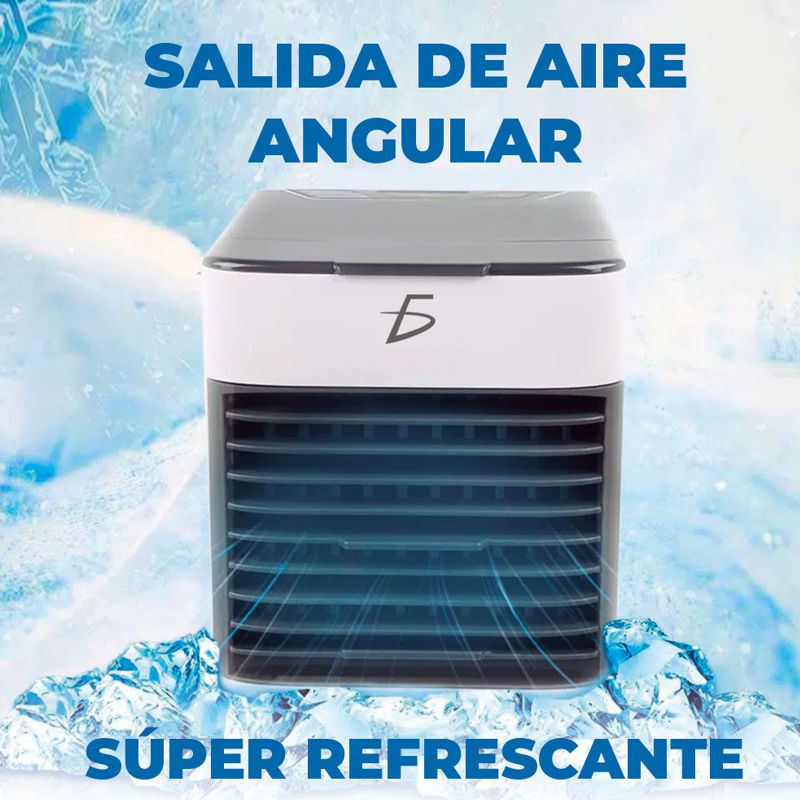 Enfriador de Aire Purificador Ventilador Humidificador Conexión USB