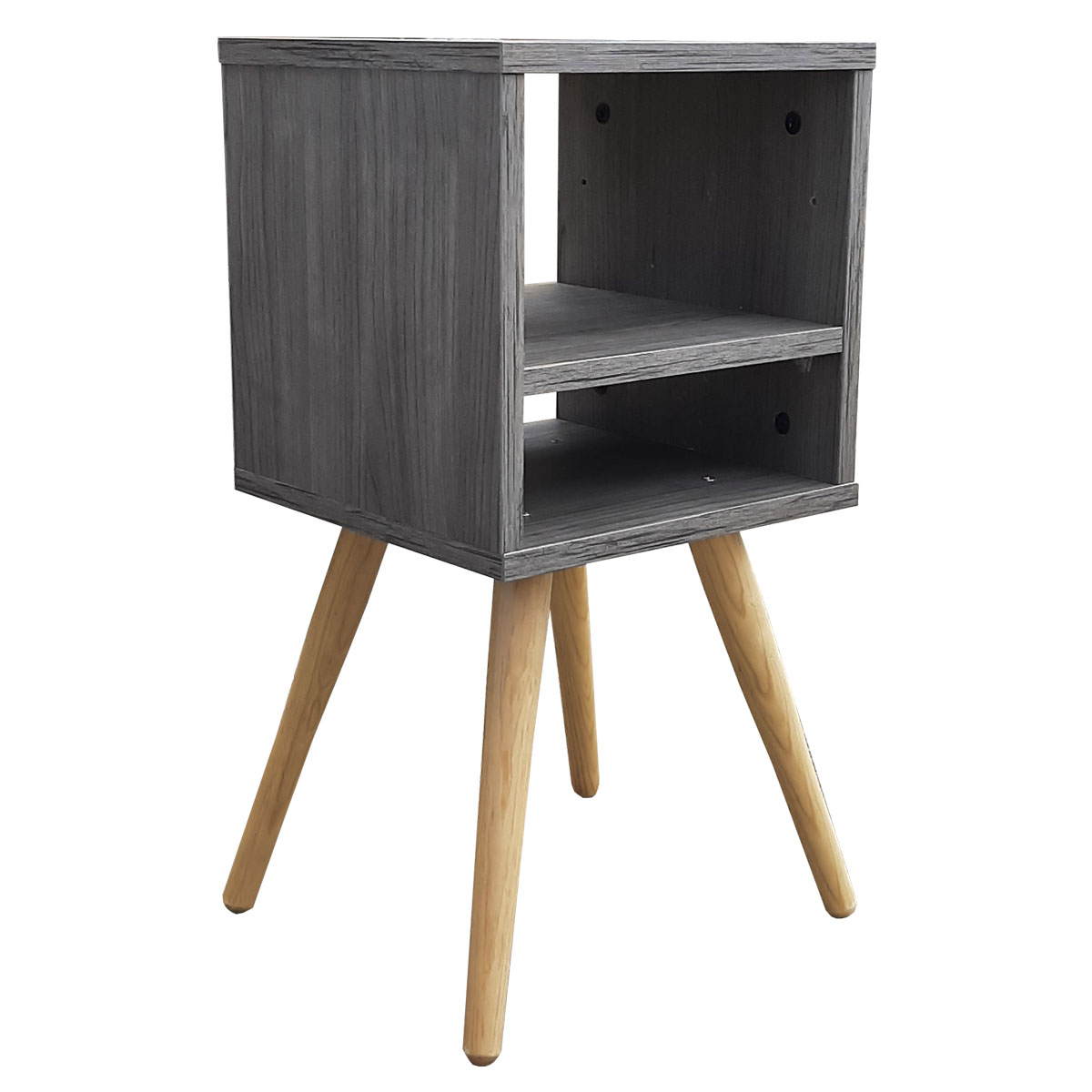 Buro Estilo Moderno, Hogare,  Mesita De Noche Mesa Buró, Moderno y Elegante Gris Storm 