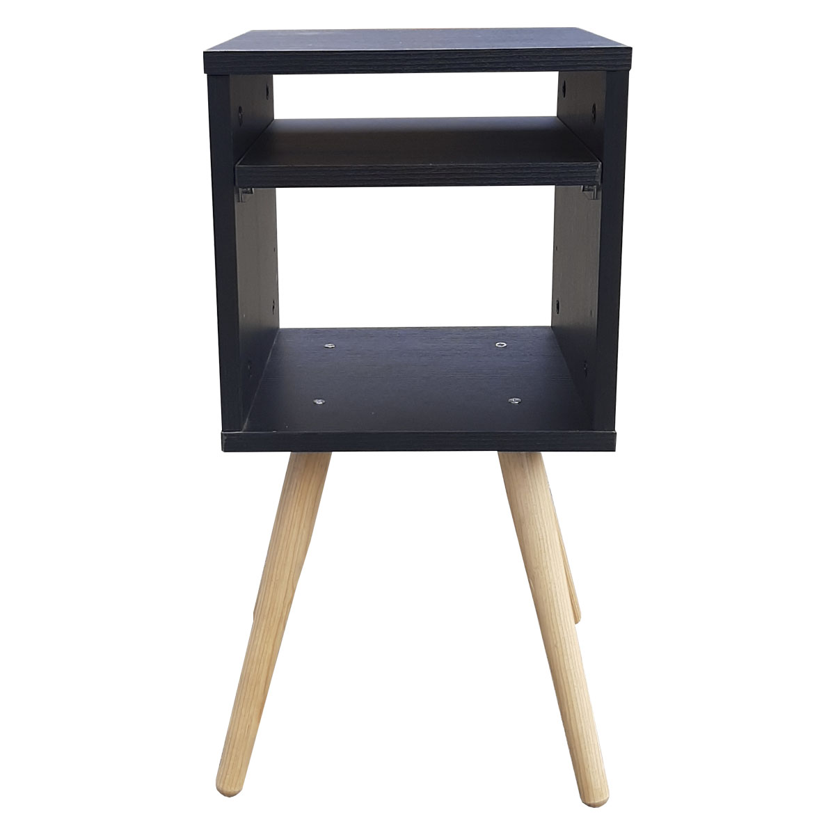 Buro Estilo Moderno, Hogare, Mesita De Noche Mesa Buró, Practico y Moderno Negro 