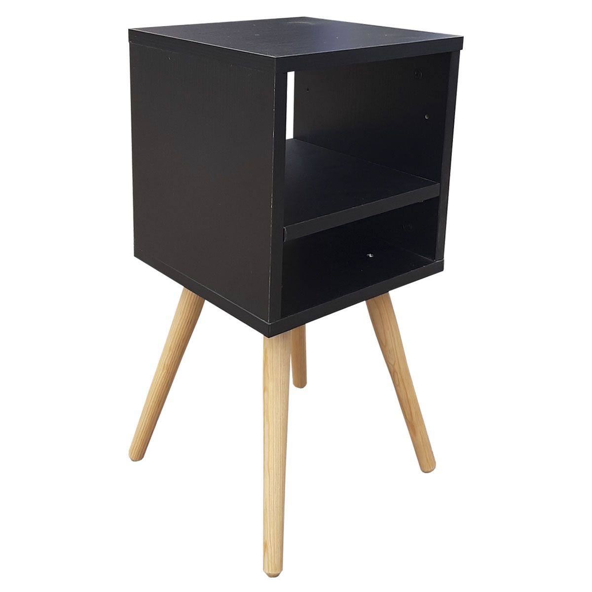 Buro Estilo Moderno, Hogare, Mesita De Noche Mesa Buró, Practico y Moderno Negro 