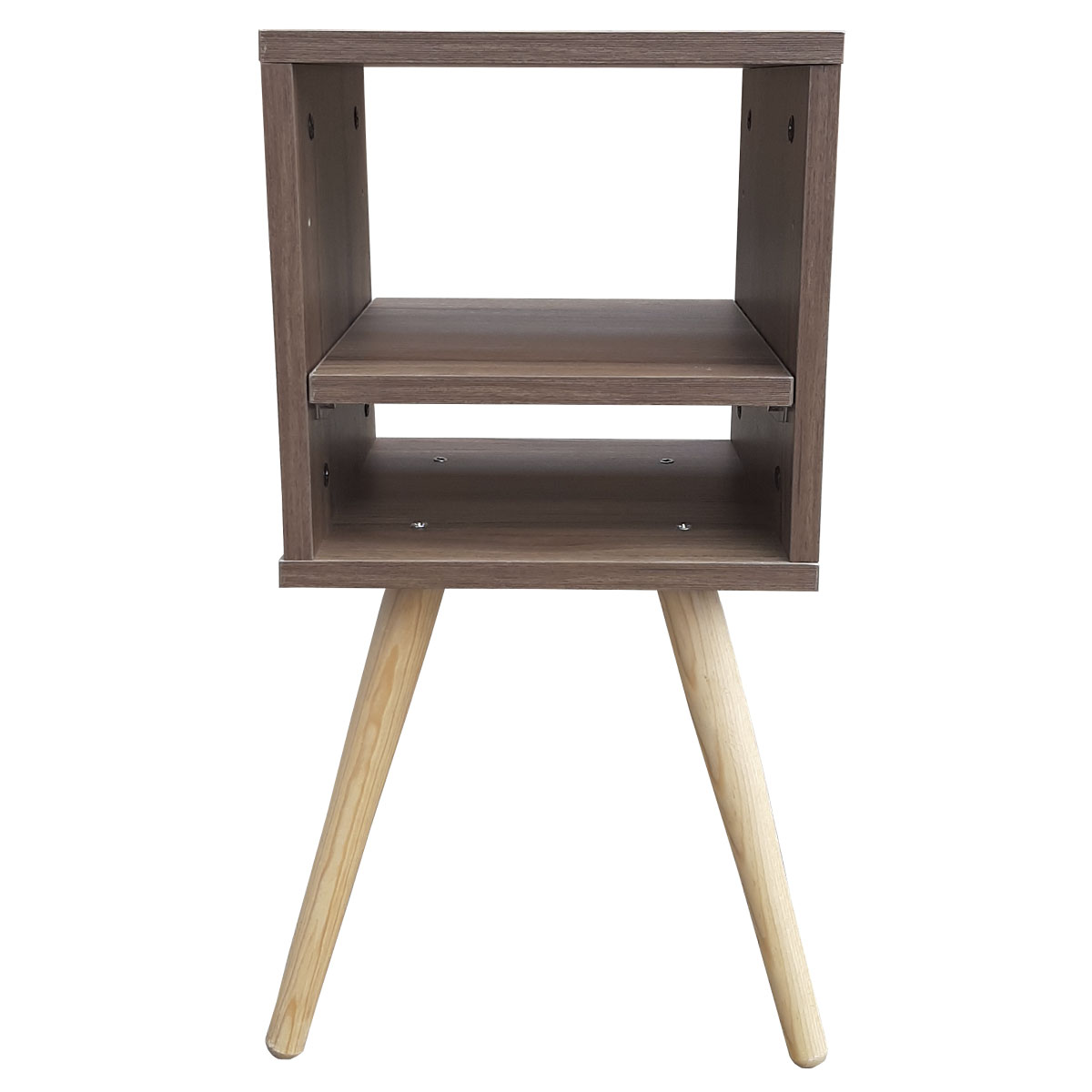 Buro Estilo Moderno, Hogare,  Mesita De Noche Mesa Buró, Minimalista y Divertido Parota 