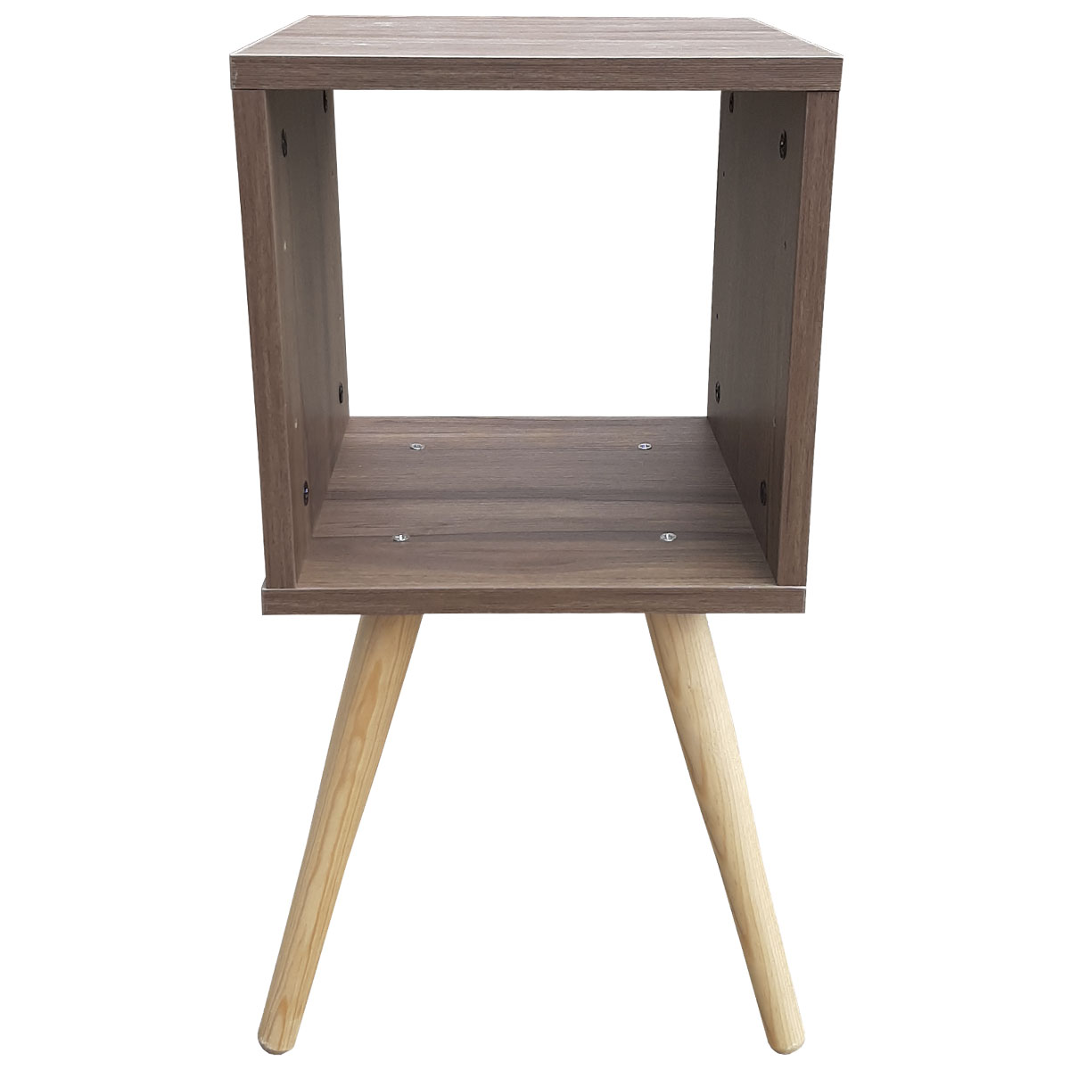 Buro Estilo Moderno, Hogare,  Mesita De Noche Mesa Buró, Minimalista y Divertido Parota 