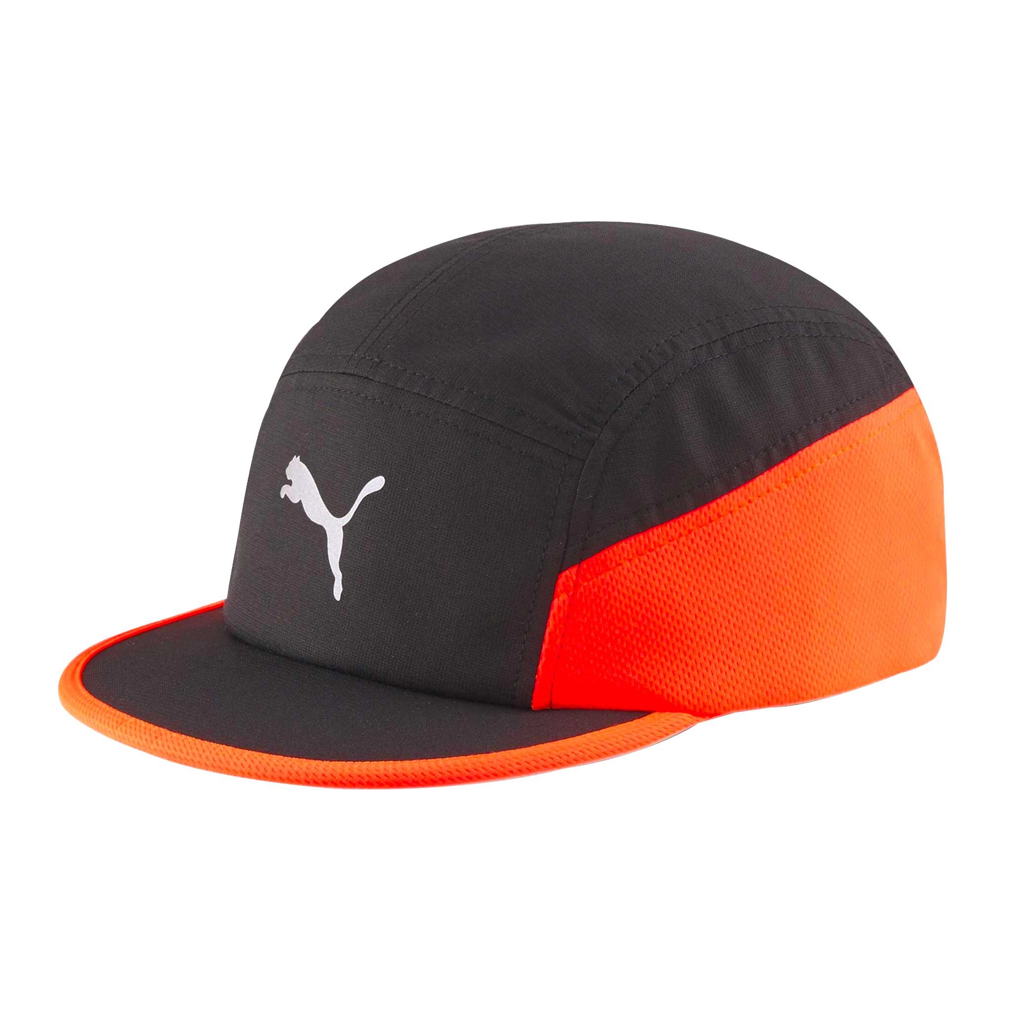 Gorra Puma 023339-01 Color Negro con Naranja Para Adulto