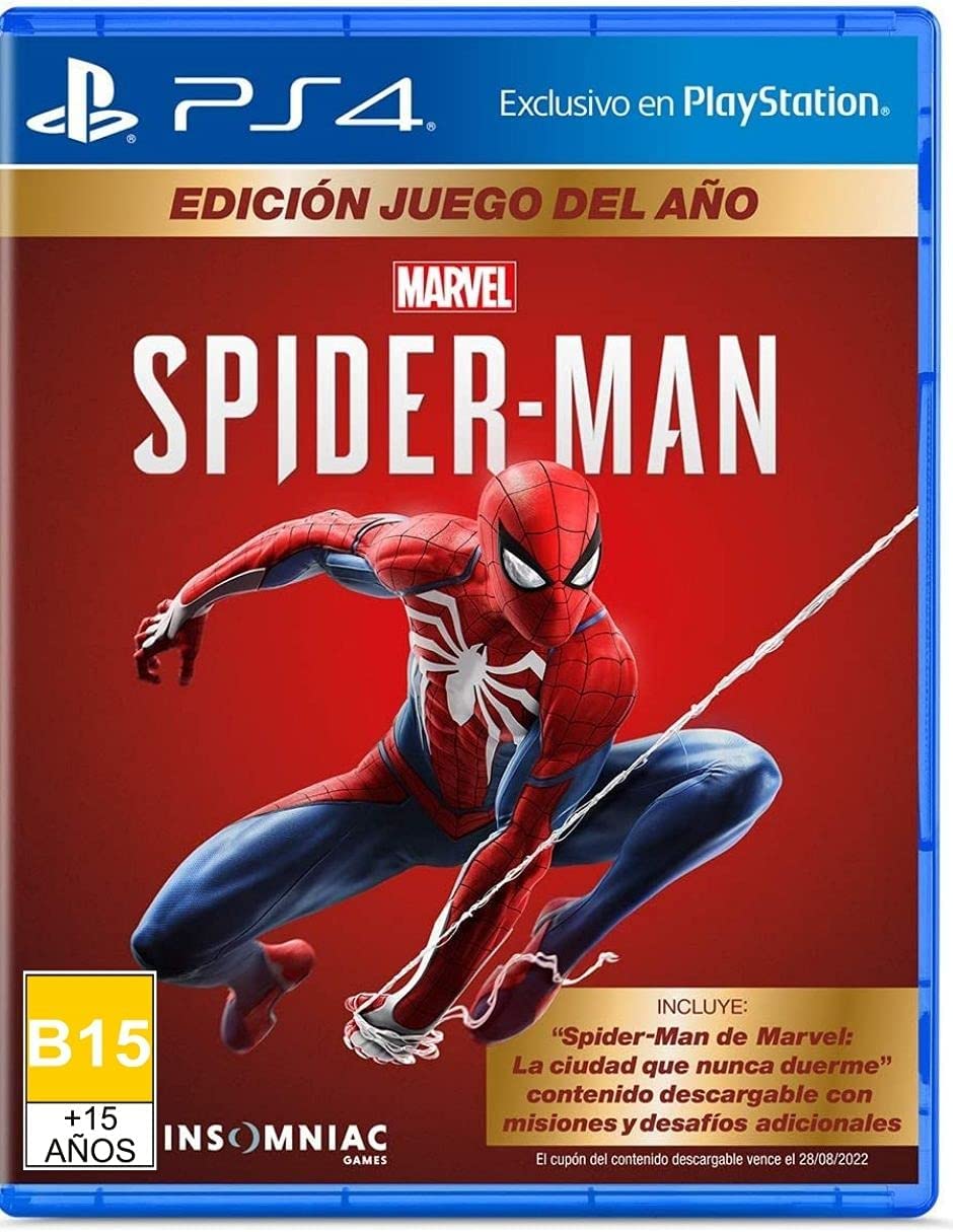 SPIDER-MAN: GAME OF THE YEAR EDITION.-PS4