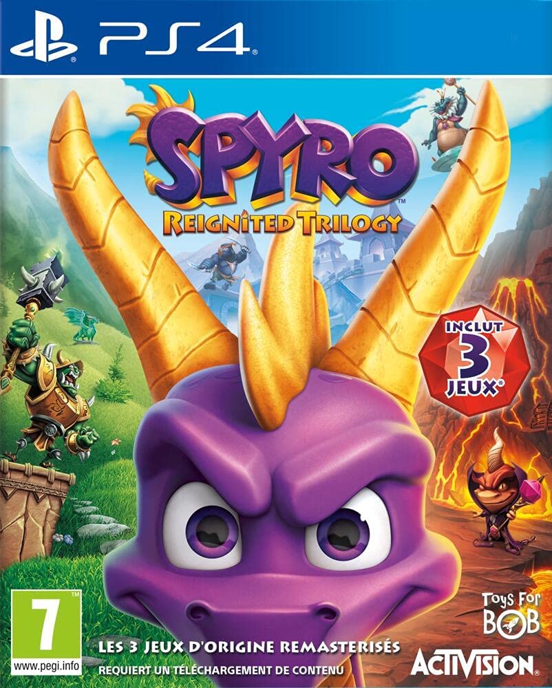 SPYRO REIGNITED TRILOGY.-PS4