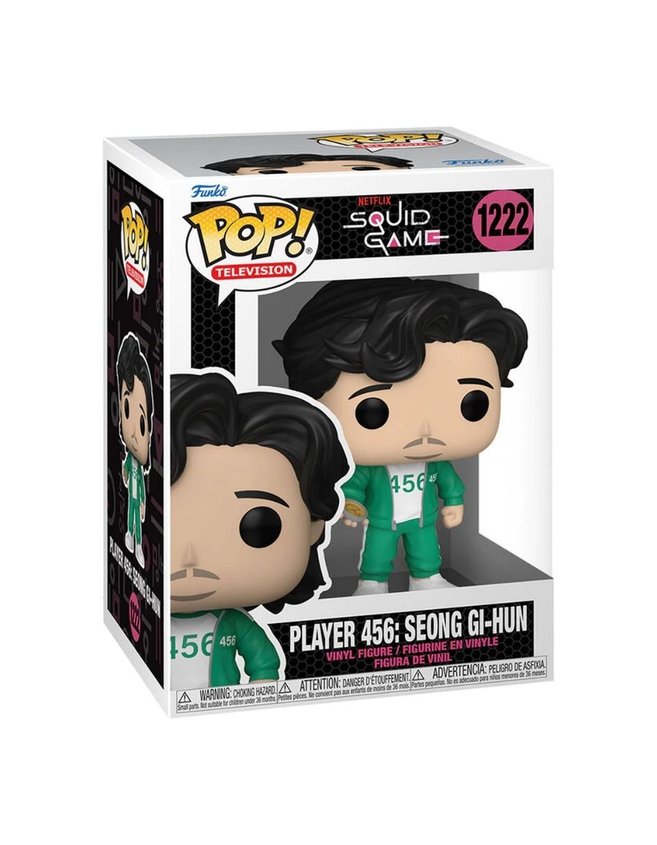 Funko Pop TV: Juego del Calamar - Gi Hun 456