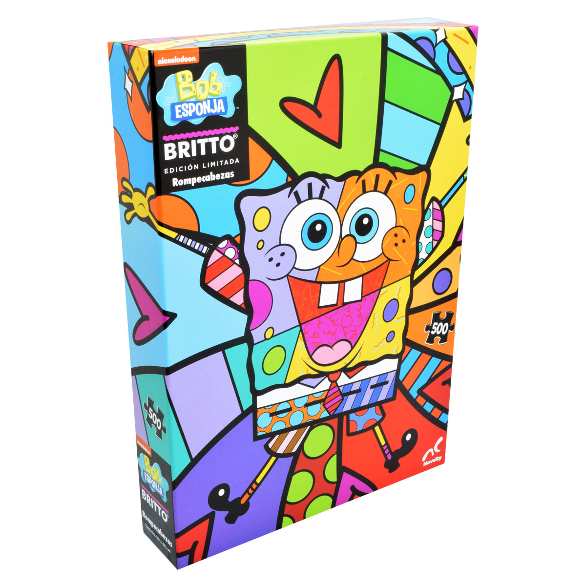 Rompecabezas Coleccionable Bob Esponja por Romero Brito