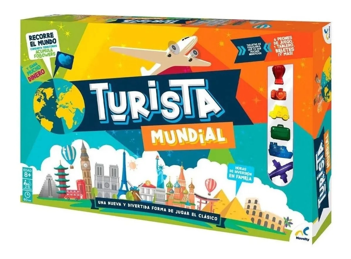 Turista Mundial Viaja Por Todo El Mundo Y Compralo Acumula Fallowers un Clasico