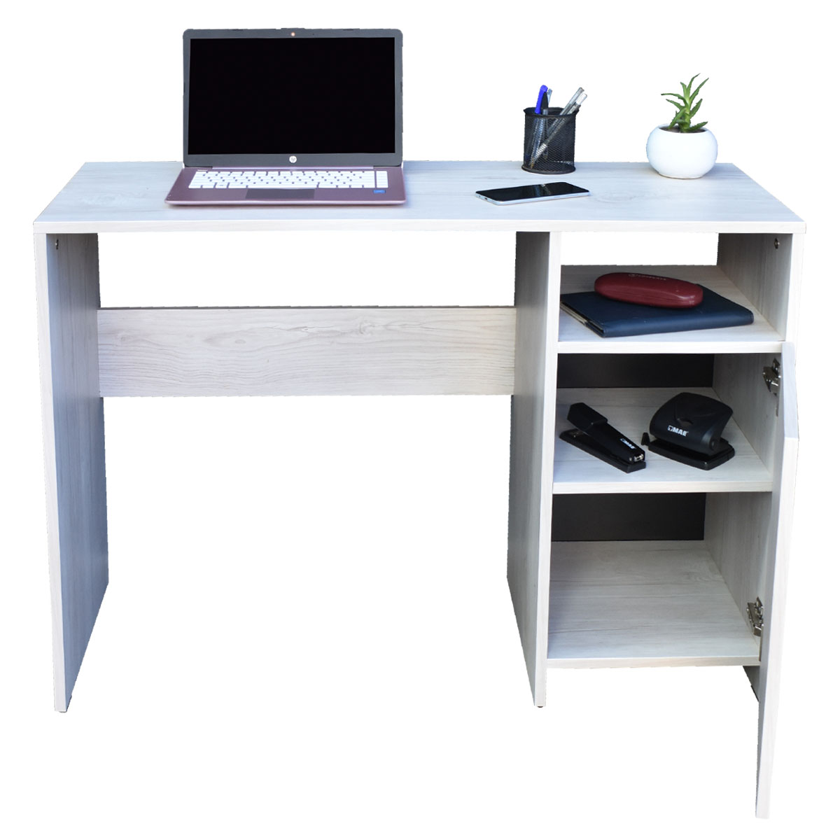 Escritorio Home Office Hogare Escritorios De Madera Para Pc Blanco