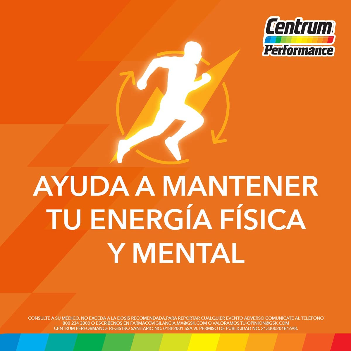 Multivitaminico Centrum Performance 100 Tabletas
