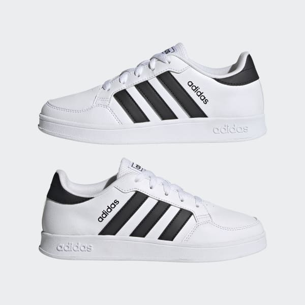 Tenis Adidas Breaknet Blanco Negro Unisex FY9506