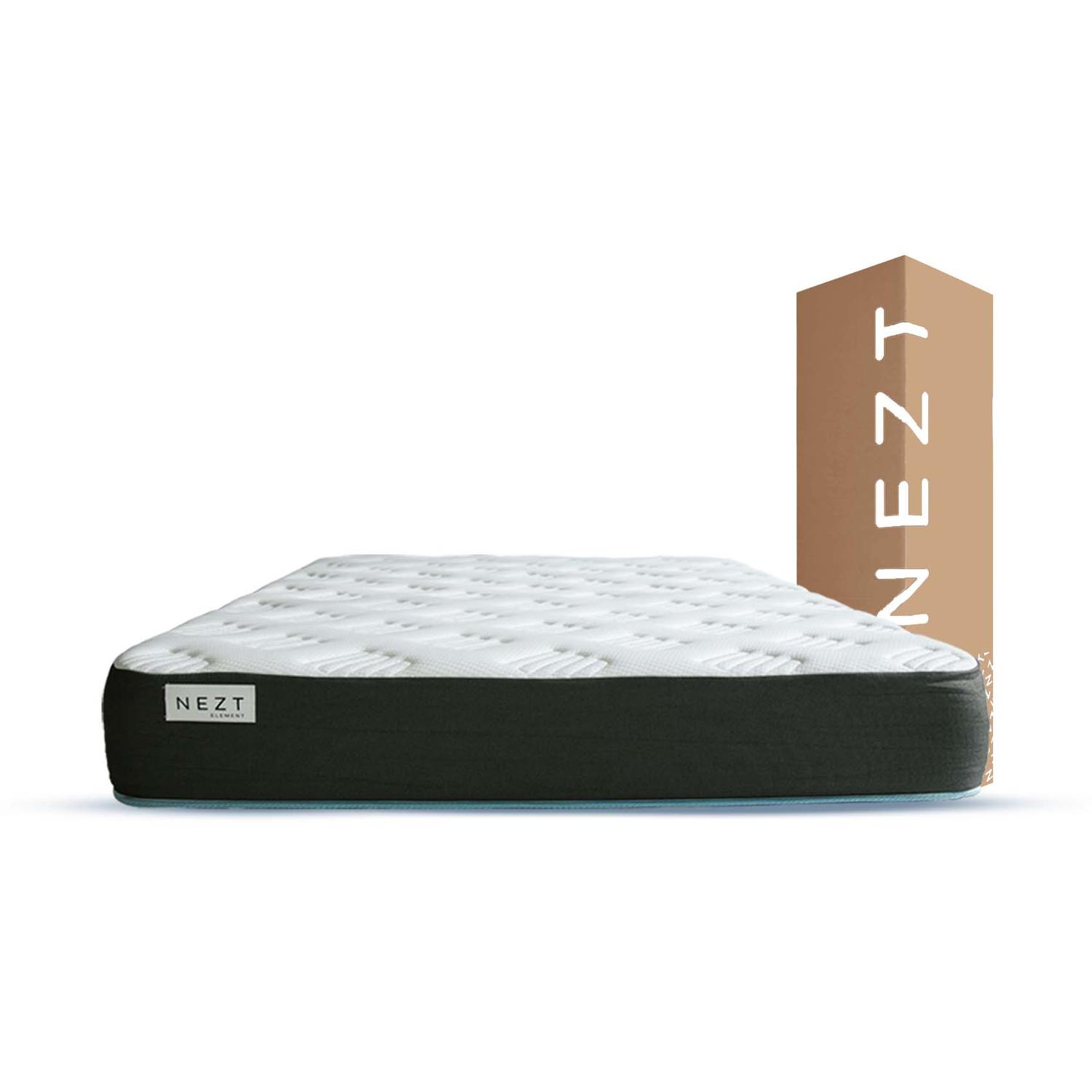 Colchón Nezt Element Queen Size, Semi Firme Hipoalergénico 