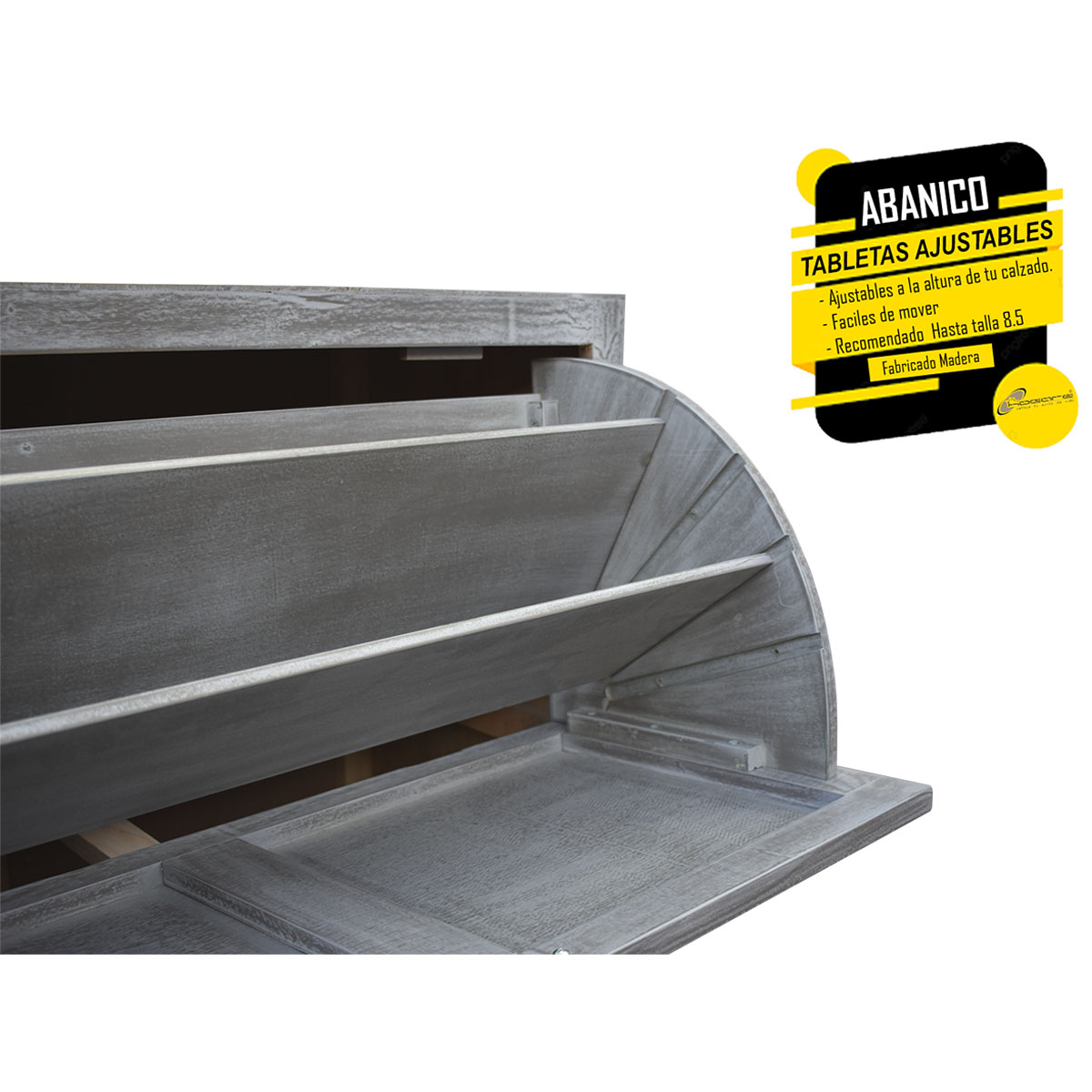 Mueble Zapatero Moderno De 36 Pares Ó 24 Pares Más Botas Chocolate Parota