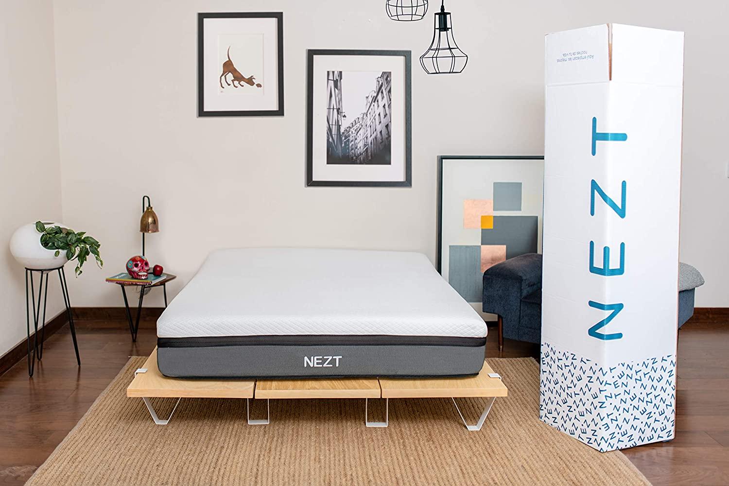 Colchón Nezt Memory Foam King Size Semi Firme