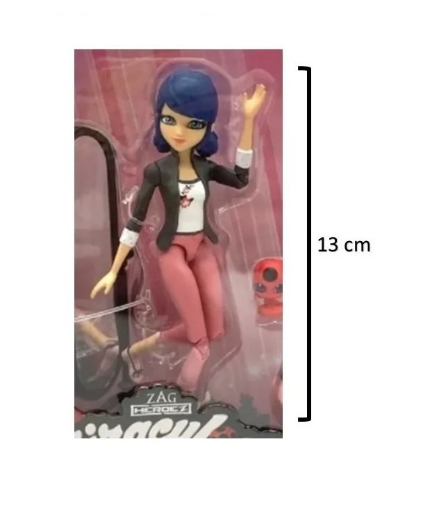 Muñeca Articulada Serie Miraculous Marinette 13 cm