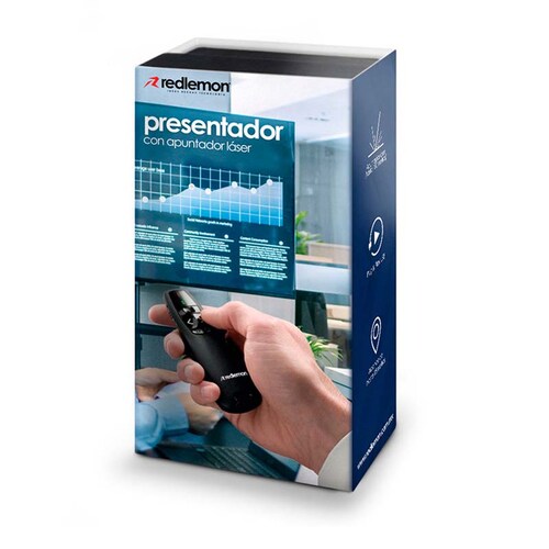 Presentador Inalámbrico para Diapositivas USB Plug&Play Redlemon