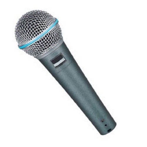 Microfono alambrico Master 5 m Metalico MS-MICECOG
